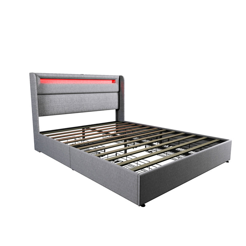 Berne upholstered bed frame discount